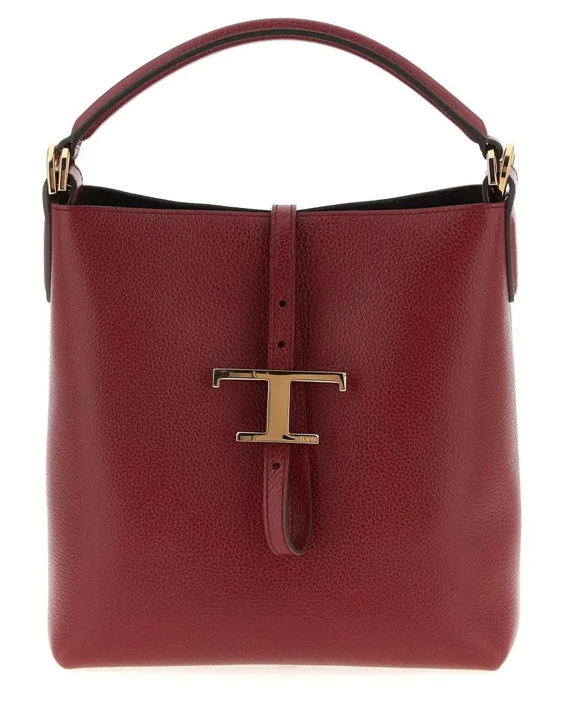 TOD'S Beuteltaschen 'T Timeless' Mini Bucket Bag rot Rot