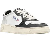 Low-Top Sneaker Sneakers Whiteblacksilver weiß