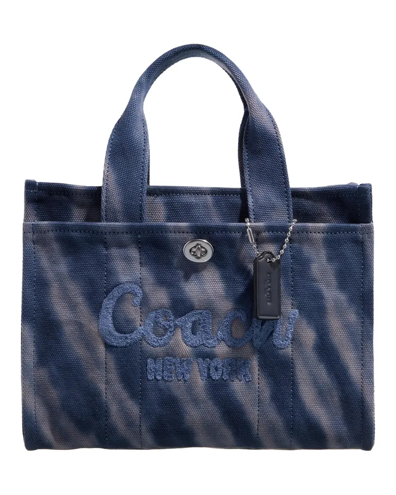 Coach Tote Tie-Dye Cargo Tote 26 Blau