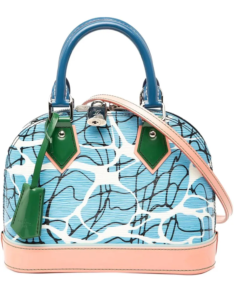 Louis Vuitton Hobo Bags Epi Aqua Alma BB blau Blau