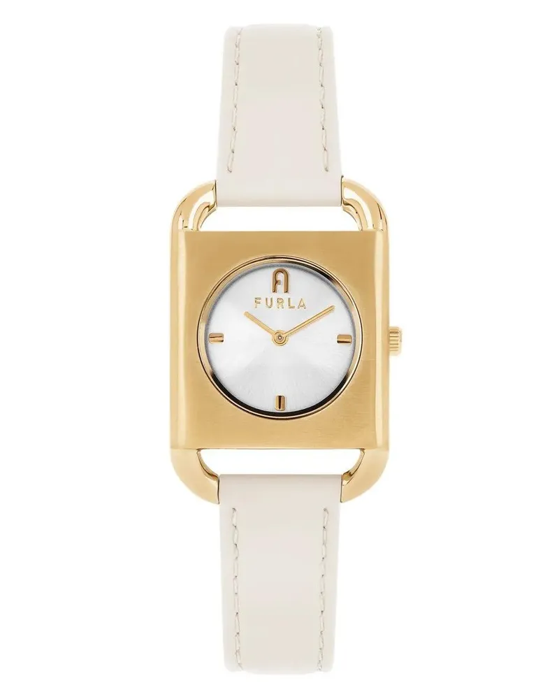 Furla Uhr Analoguhr  Arco Square white Weiß
