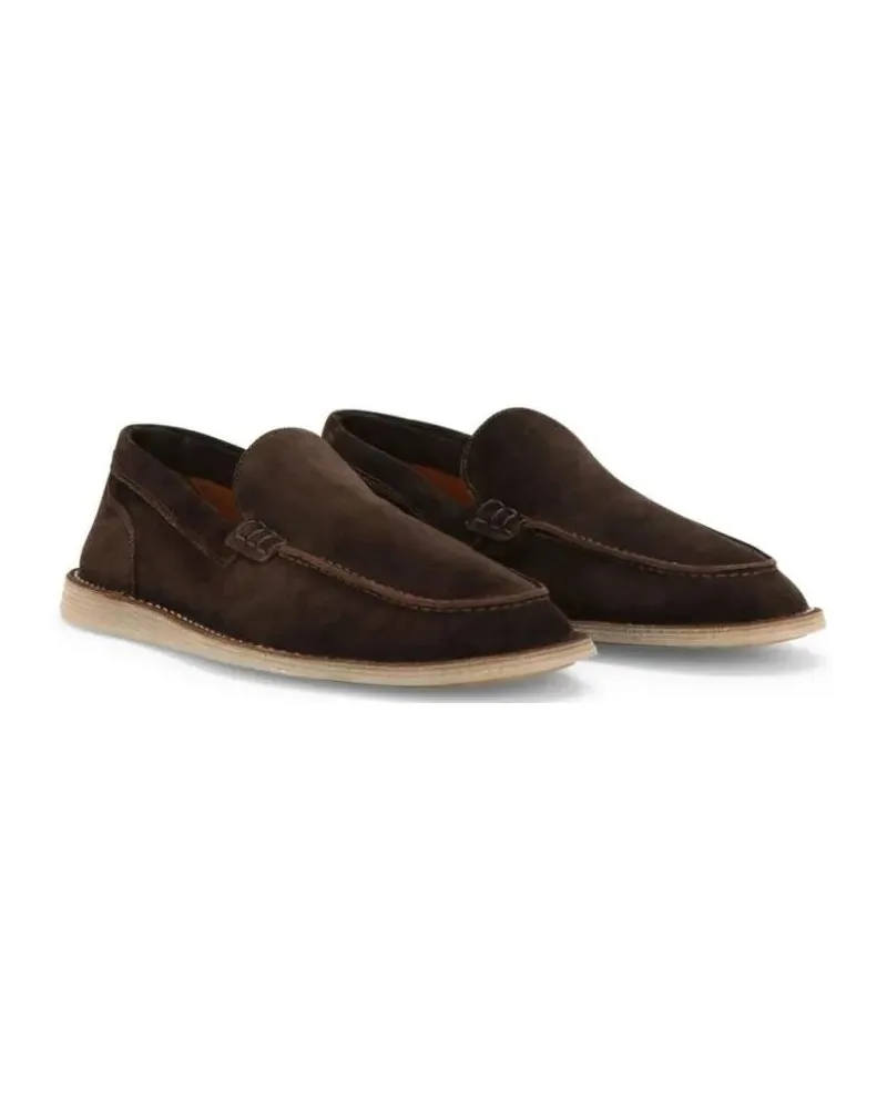 Dolce & Gabbana Loafer Heren Dolce & Gabbana Slippers braun Braun