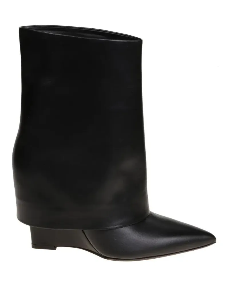 Sergio Levantesi Stiefel Janet Black Heeled Ankle Boot