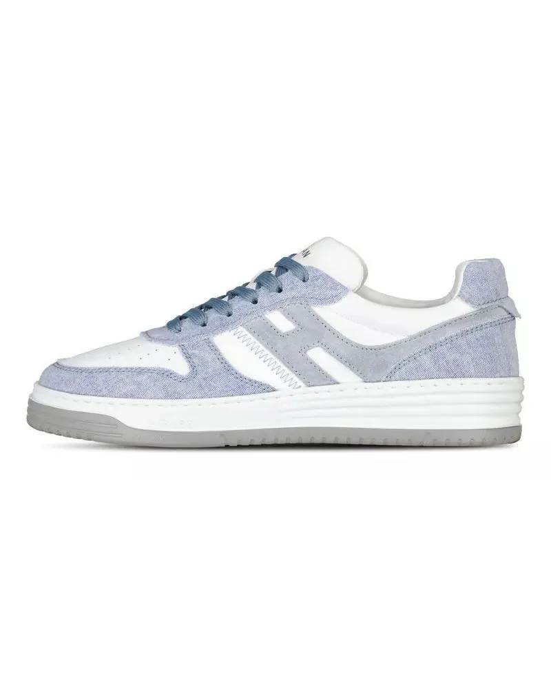 Hogan Sneakers Sneakers mit Details aus Denim Blau