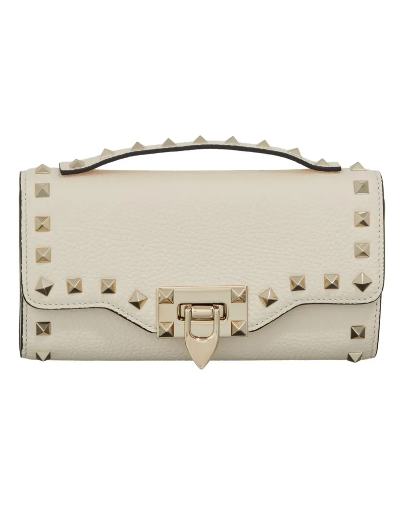 Valentino Garavani Portemonnaie Wallet on a Chain beige Beige