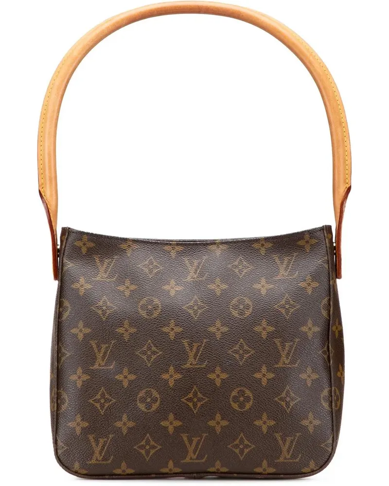 Louis Vuitton Hobo Bags Monogram Looping MM braun Braun
