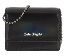 Portemonnaies Holographic Flap Wallet&Chain Black Whit