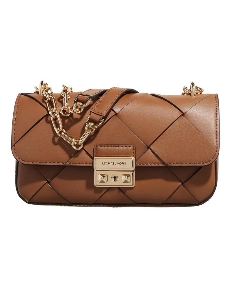 Michael Kors Crossbody Bags Sm Conv Chain Shldr braun Braun