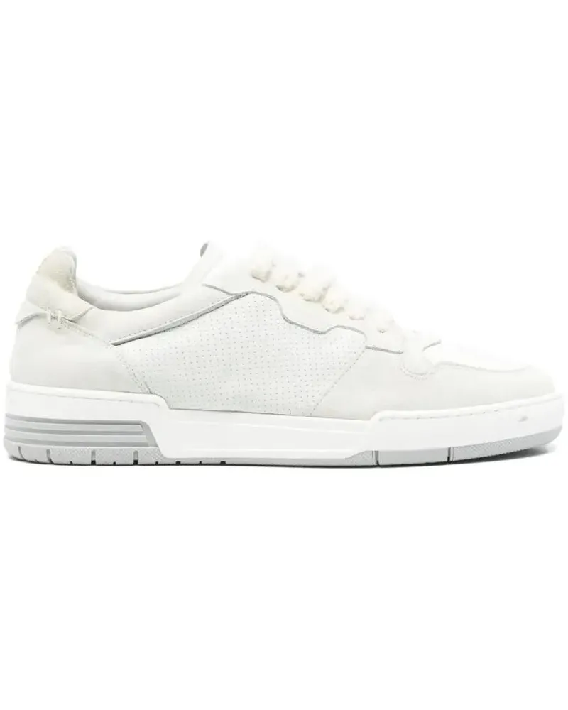 Eleventy Low-Top Sneaker Perforated Sneakers weiß Weiß