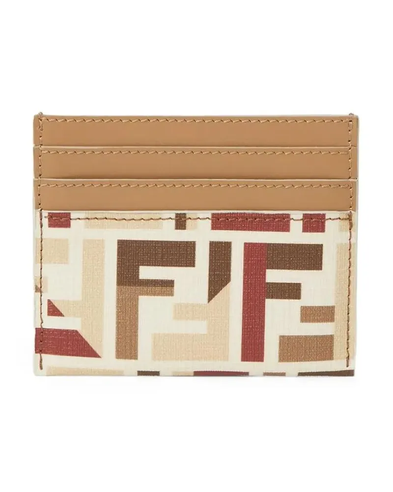 Fendi Portemonnaie " Roma" Card Holder beige Beige