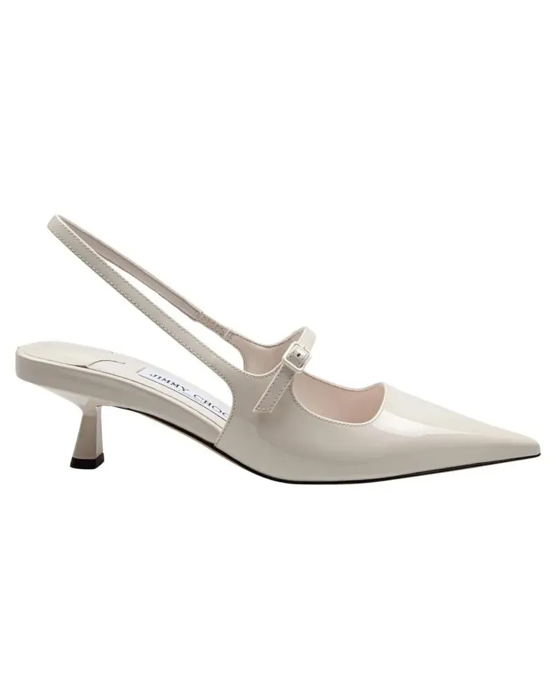 Jimmy Choo Hohe Schuhe Milk Patent Leather Slingback pink Rosa