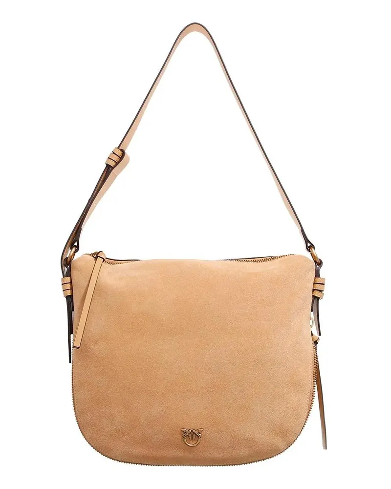 Pinko Hobo Bags Hobo Zip Around Classic beige Beige