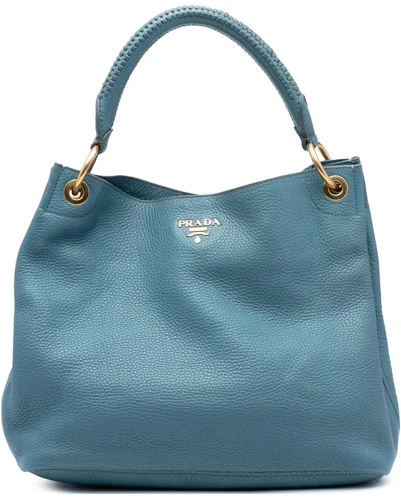 Prada Hobo Bags Vitello Daino Hobo blau Blau