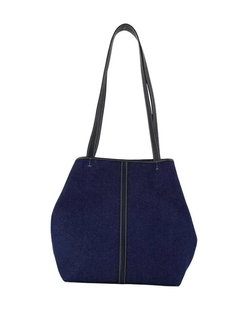 Vanessa Bruno Shopper & Totes Shopping Bag Pm - Cotton - Purple schwarz Schwarz