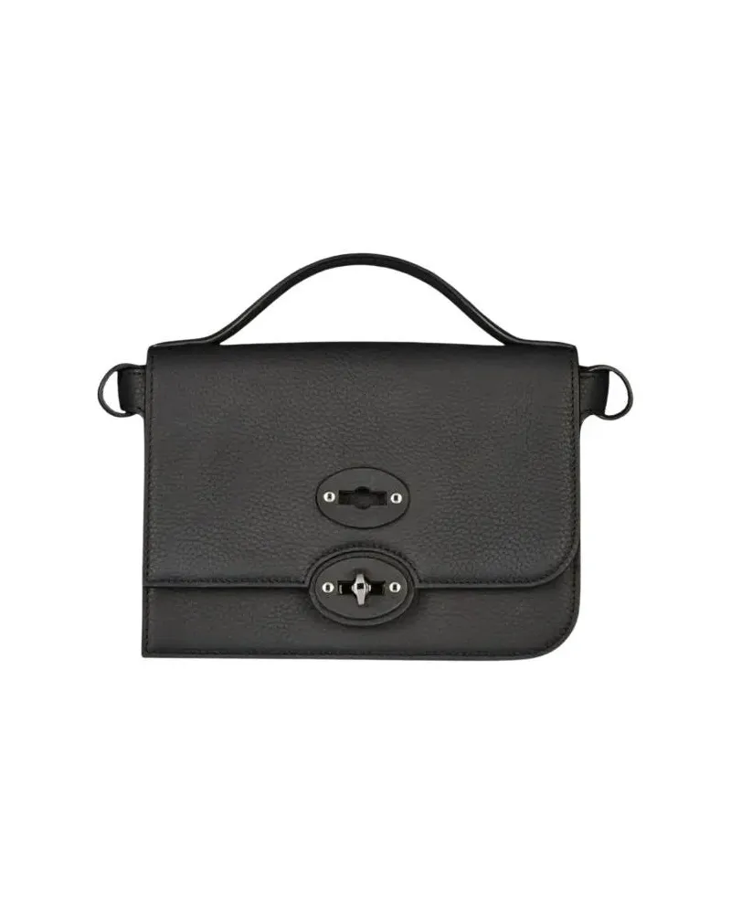 Zanellato Hobo Bags Black Ella Bag schwarz Schwarz