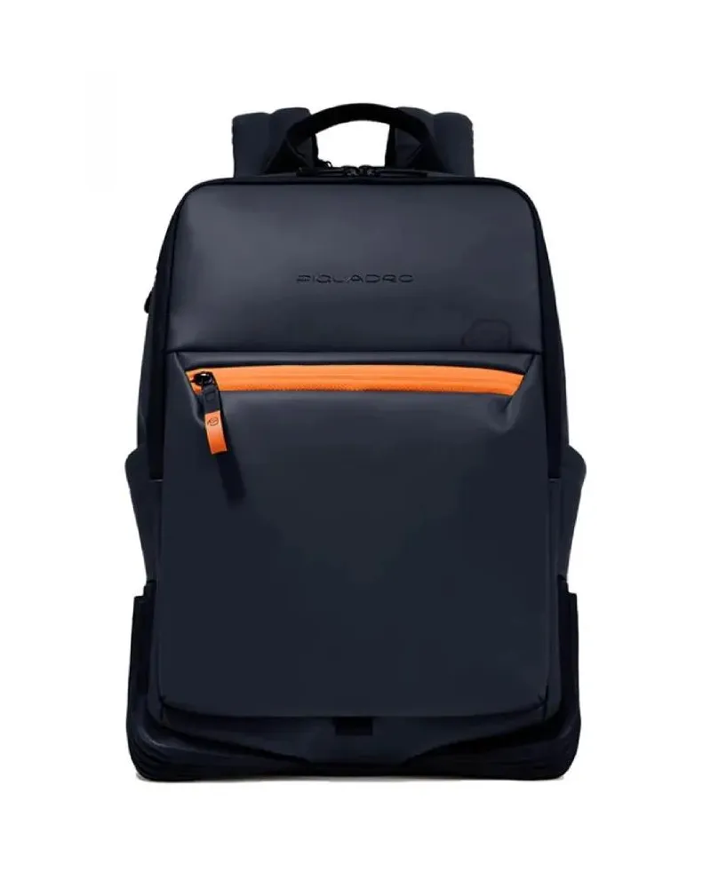 Piquadro Rucksäcke Fabric Backpack For 14" Laptop blau Blau