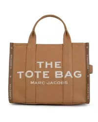 Marc Jacobs Totes Medium 'Tote Bag' Camello Jacquard Bag Braun