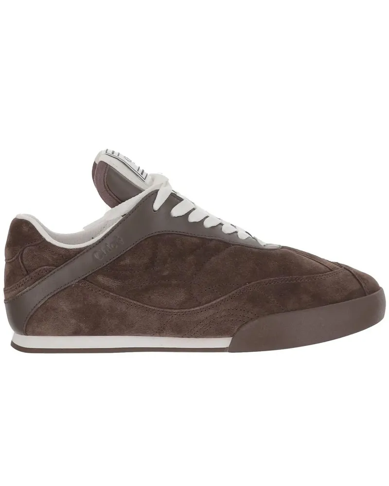 Chloé Low-Top Sneaker Kick Sneakers braun Braun