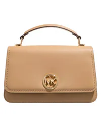 Michael Kors Satchel Bag Md Ew Th Chn Satchel Beige