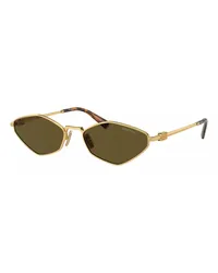 Miu Miu Sonnenbrille 0MU 56ZS 56 5AK09Z Gold