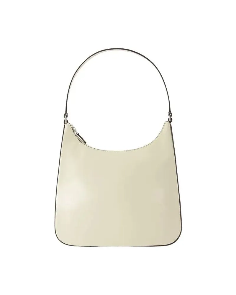 STAUD Hobo Bags Alec Shoulder Bag - Leather - Beige beige Beige