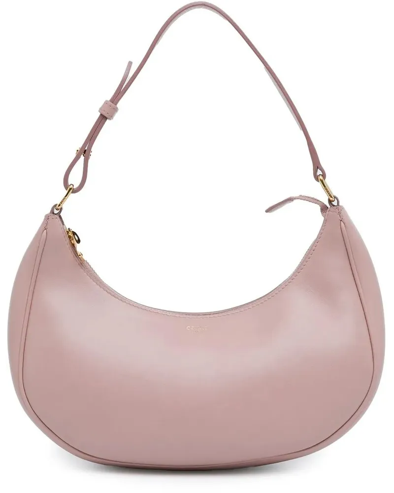 Celine Hobo Bags 2018-2023 Leather Ava Shoulder Bag rosa Gold