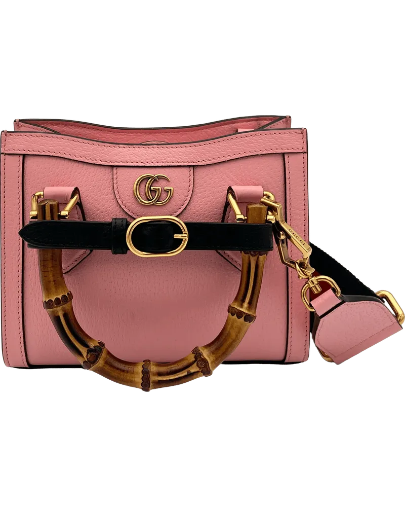 Gucci Crossbody Bags  Mini Diana - Pink rosa Gold