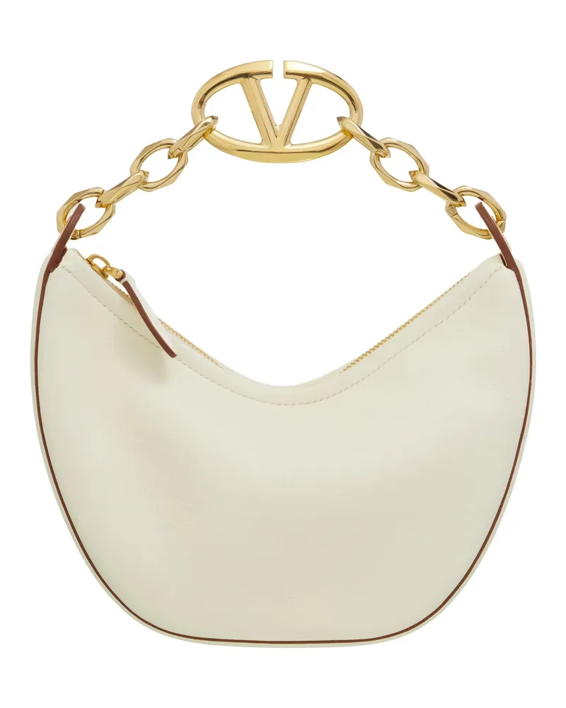 Valentino Garavani Hobo Bags VLogo Moon Mini Hobo Bag creme Creme