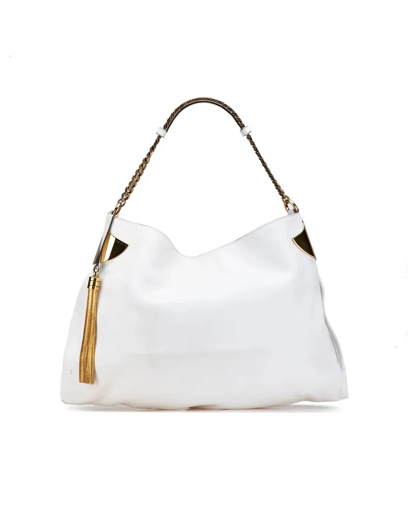 Gucci Hobo Bags Medium Leather 1970 Hobo weiß Weiß