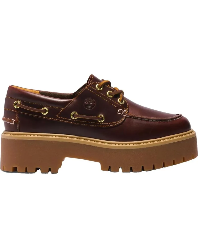 Timberland Loafer Dames STONE STREET BOAT SHOE rot Rot