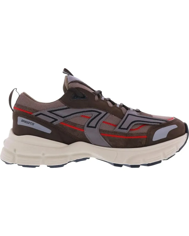 Axel Arigato Low-Top Sneaker Heren Marathon R-Trail Bruin/Rood braun Braun