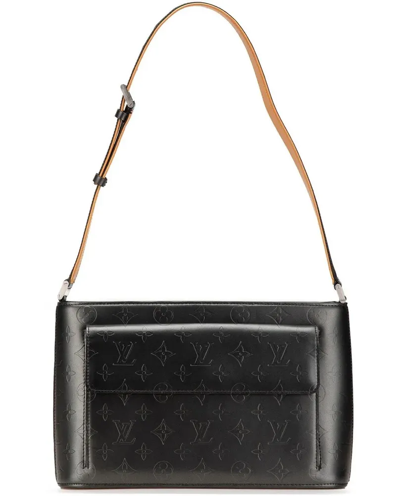 Louis Vuitton Hobo Bags Monogram Mat Alston grau Grau