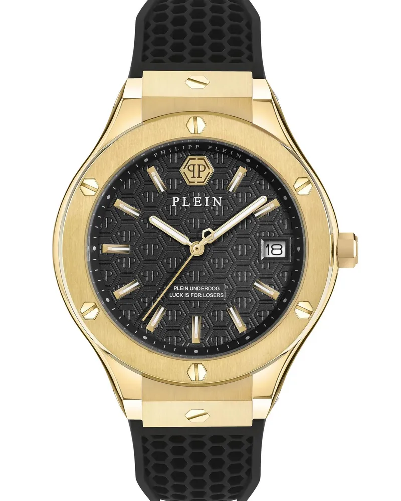 Philipp Plein Uhren Quarz-Analoguhr Plein Underdog gold Gold