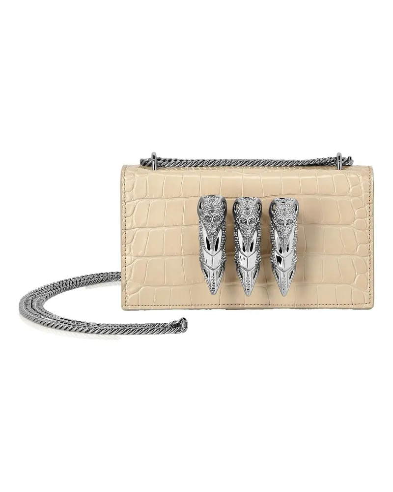 Philipp Plein Clutches Claw Clutch beige Beige