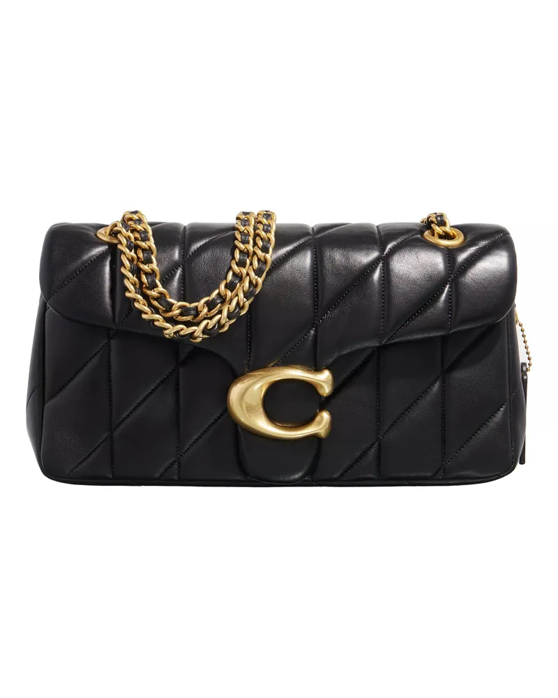 Coach Crossbody Bags Quilted Tabby Shoulder Bag 26 With Chain schwarz Schwarz