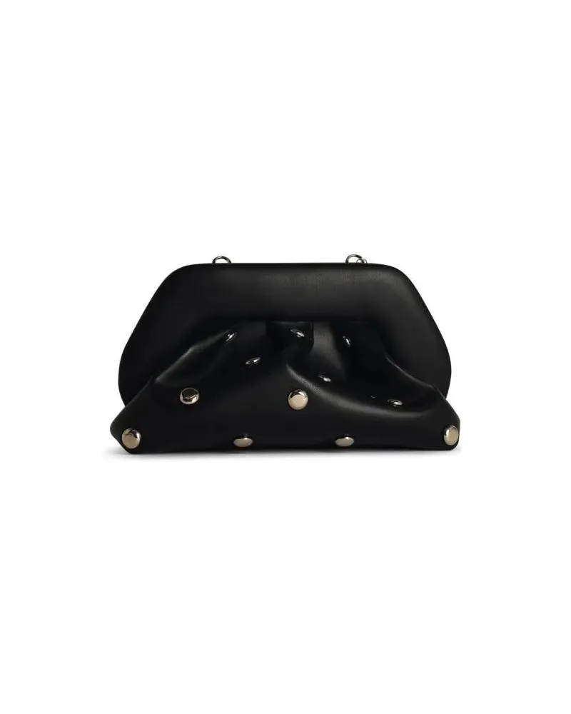 THEMOIRÈ Crossbody Bags 'Tia' Black Vegan Leather Bag Schwarz