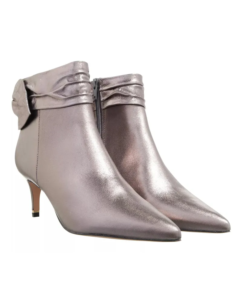 Ted Baker Stiefel & Boots Yona Suede Bow Detail Ankle Boot gunmetal Gunmetal