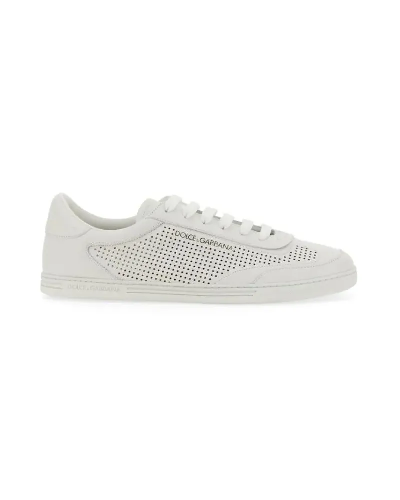 Dolce & Gabbana Low-Top Sneaker Sneaker Saint Tropez weiß Weiß