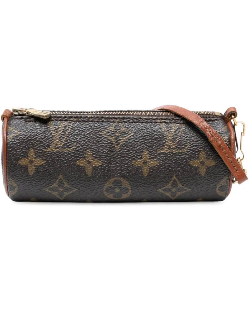 Louis Vuitton Crossbody Bags Monogram Papillon Pochette braun Braun