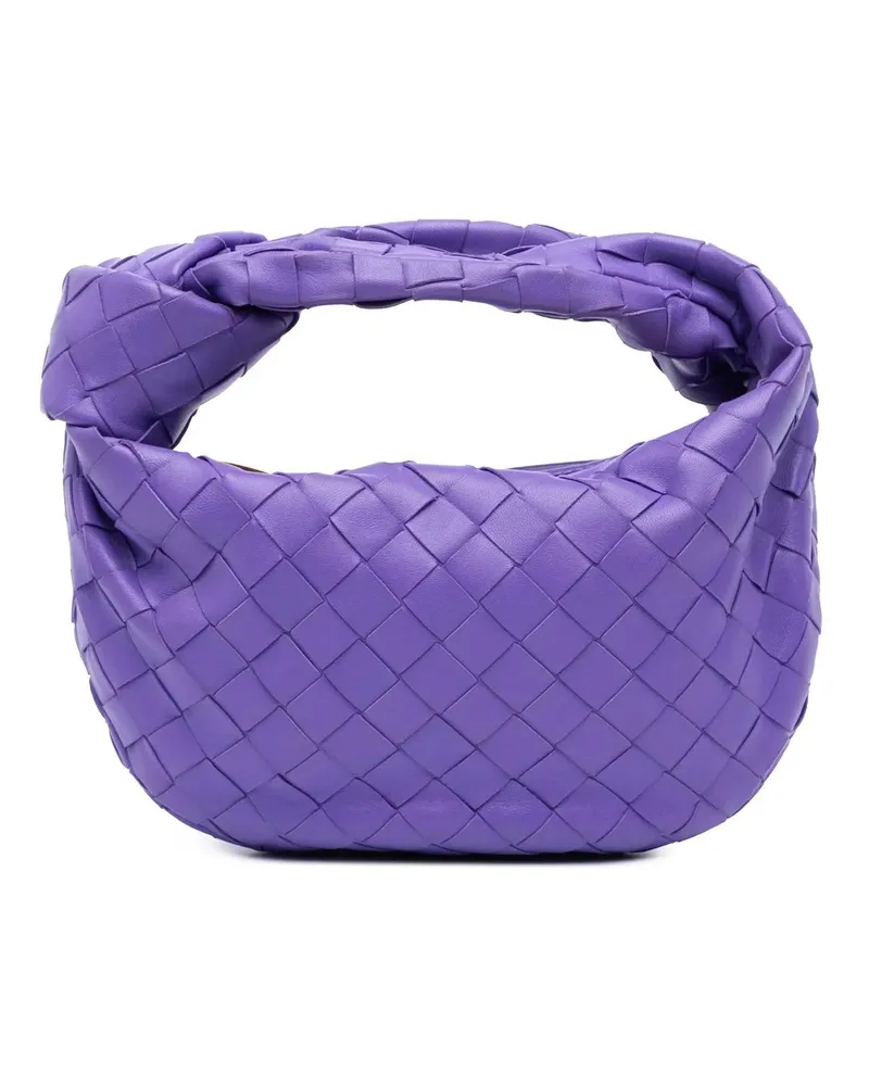 Bottega Veneta Hobo Bags Mini Nappa Intrecciato Jodie orange Orange