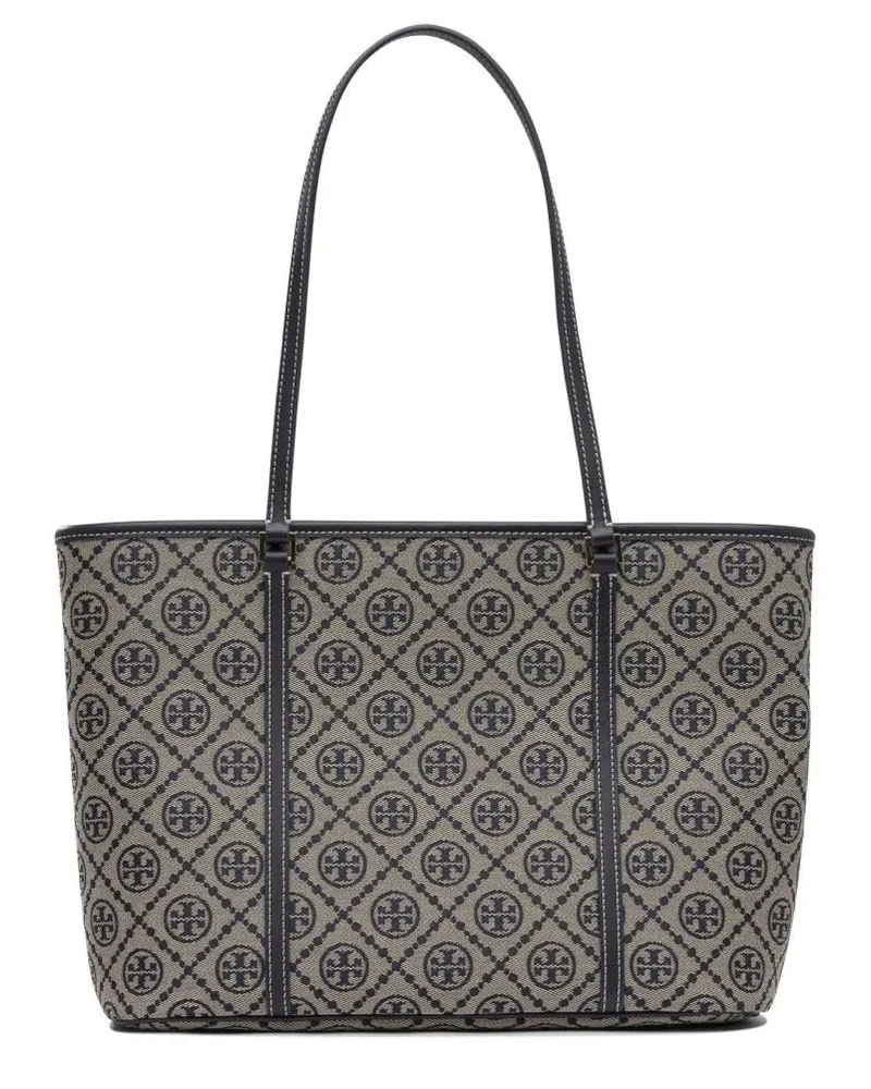 Tory Burch Shopper & Totes T Monogram Small Zip Tote grau Grau