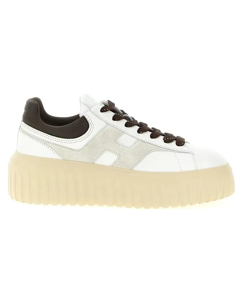 Hogan Low-Top Sneaker H-Stripes' Sneakers weiß Weiß