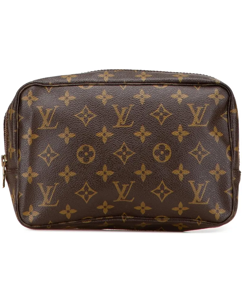 Louis Vuitton Clutches Monogram Trousse Toilette 23 braun Braun