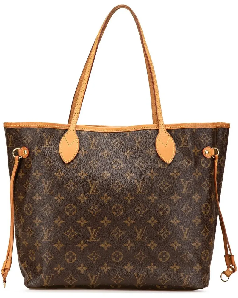 Louis Vuitton Shopper Monogram Neverfull MM braun Braun
