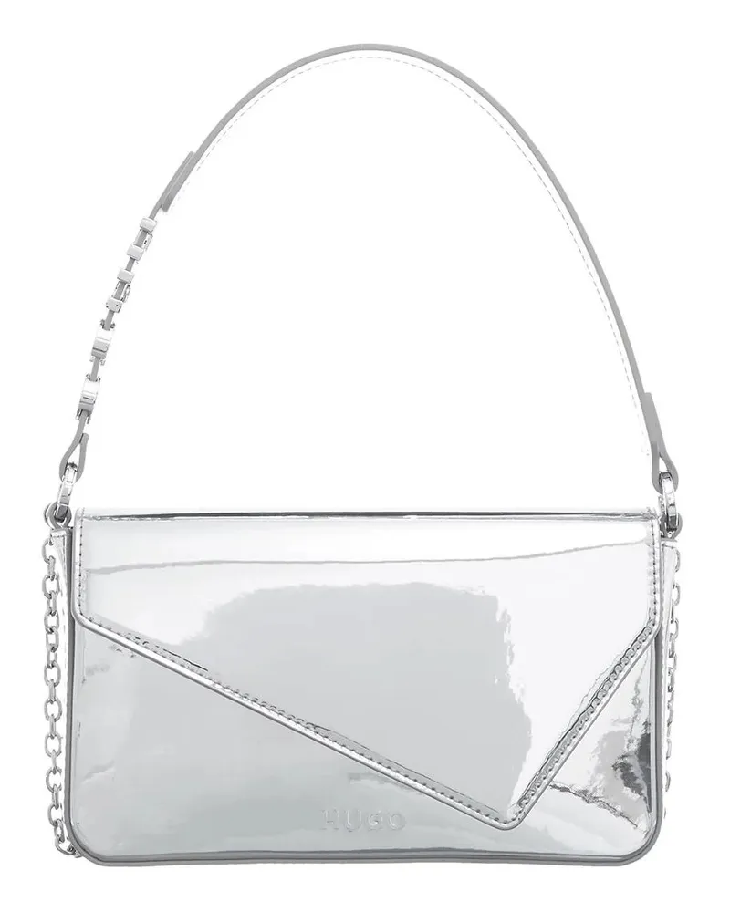 HUGO BOSS Clutches Mel Clutch-LA silberfarben 