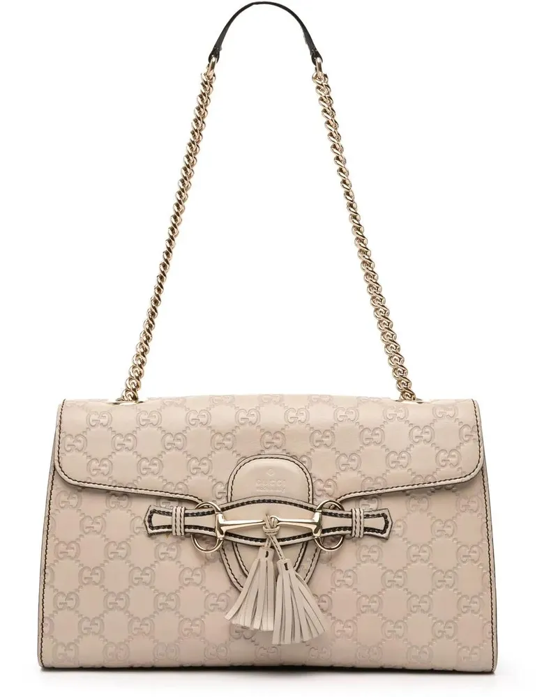 Gucci Hobo Bags Medium ssima Emily Shoulder Bag braun Braun