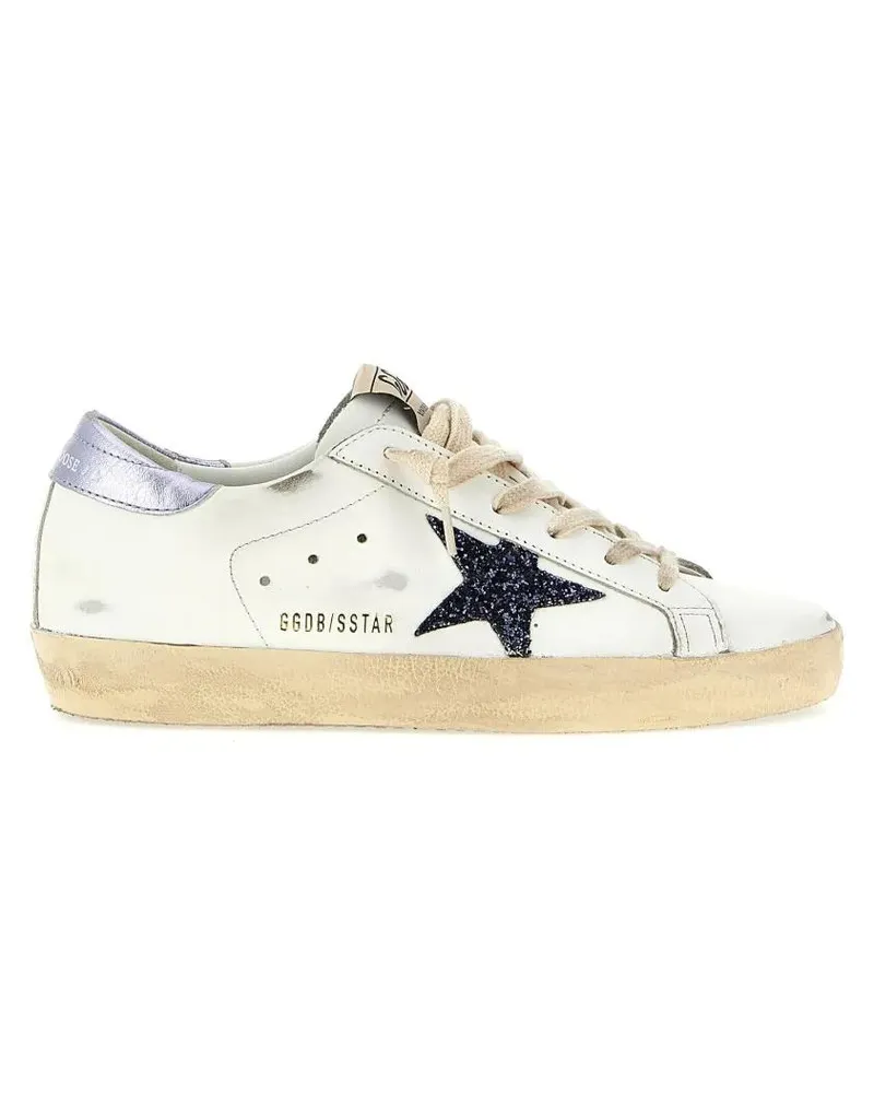 Golden Goose Low-Top Sneaker Dames Super-Star Sneaker Wit weiß Weiß