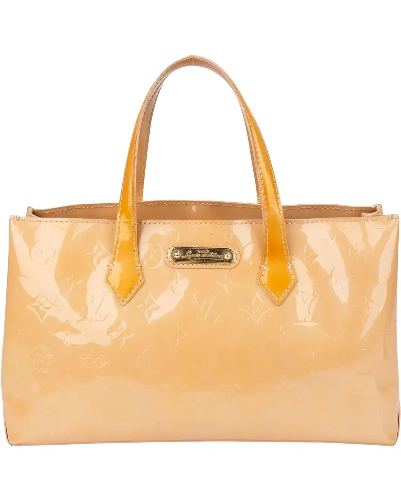 Louis Vuitton Crossbody Bags  Vernis Monogram Wilshire Handbag gelb Gelb