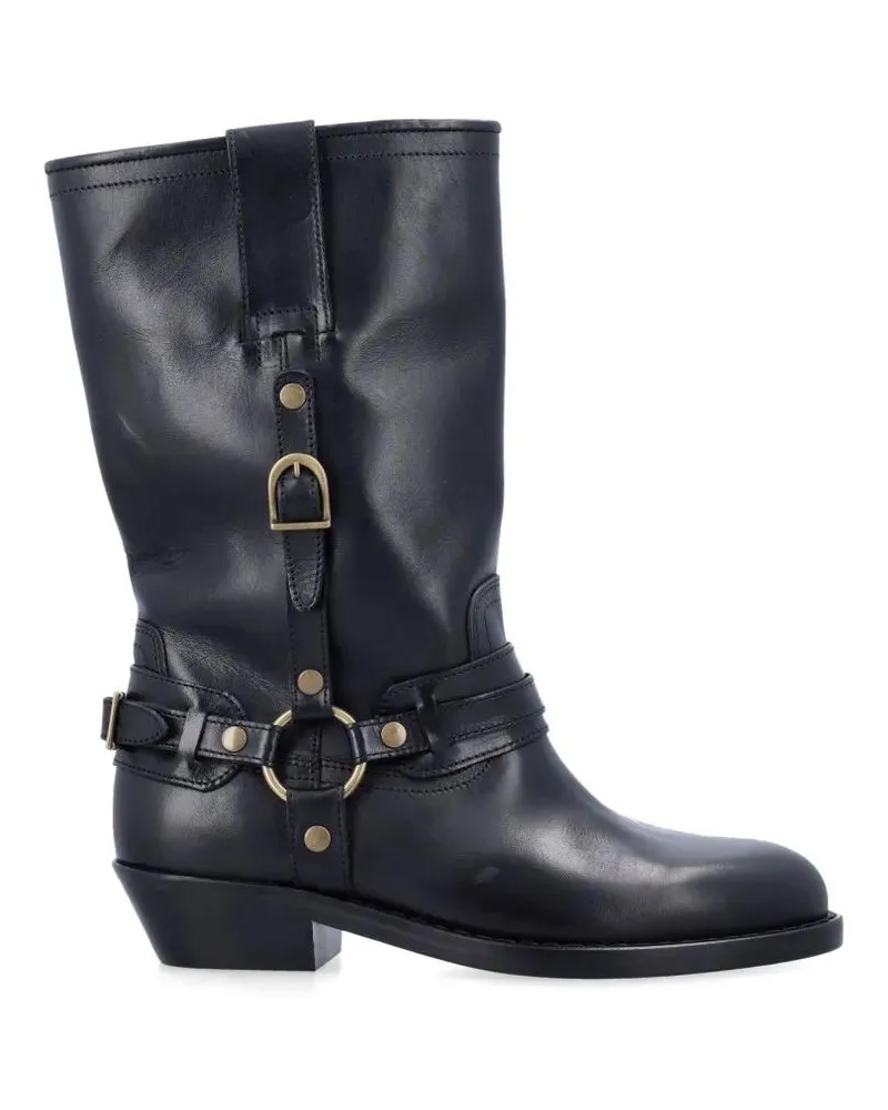 Isabel Marant Stiefel Knee-High Heiko Boots schwarz Schwarz