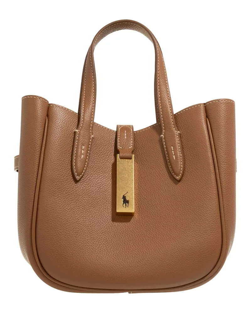 Ralph Lauren Shopper & Totes P Id Sm Tote-Tote-Small braun Braun